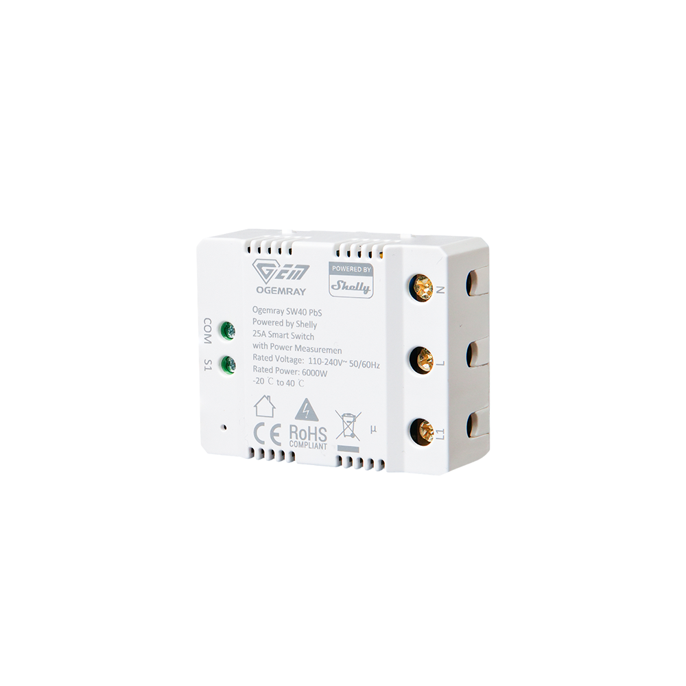 Shelly SH-OMG25AMP - Ogemray Smart relay 25A