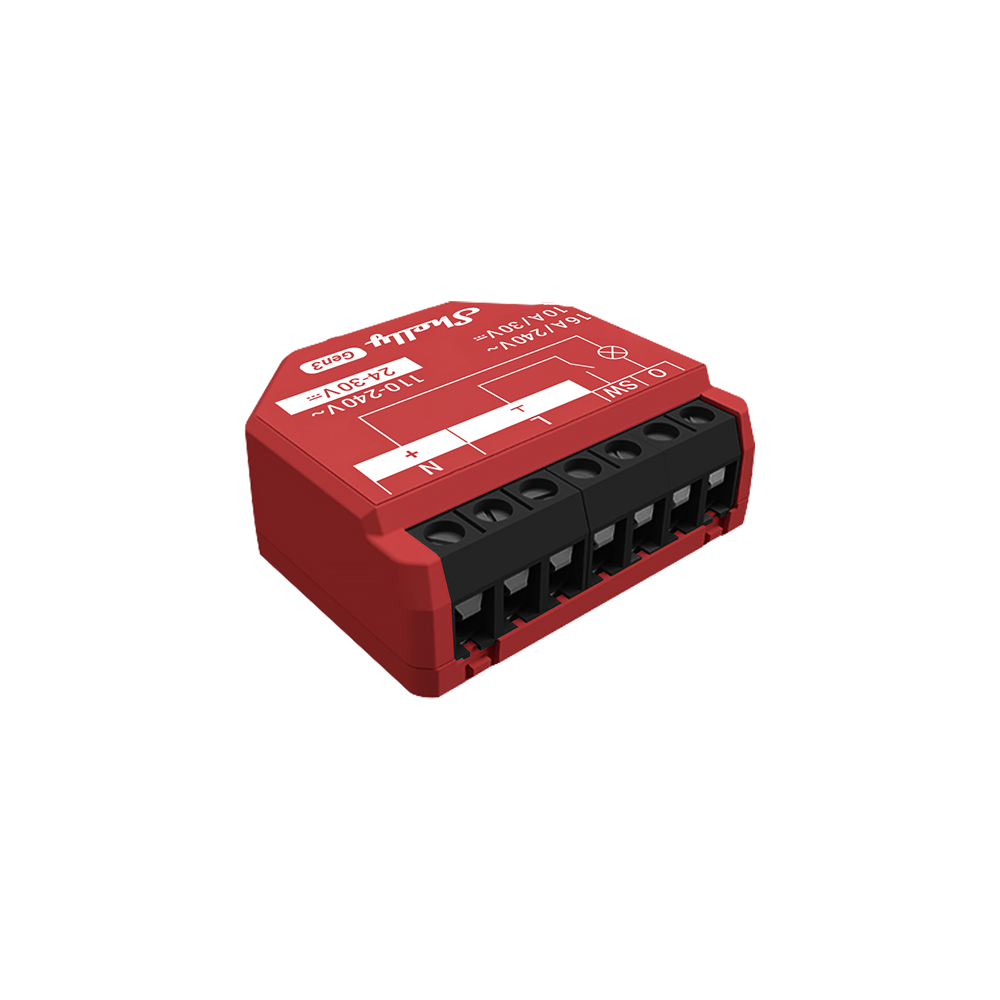 Shelly 1PM gen3, Wi-Fi-operated smart switch