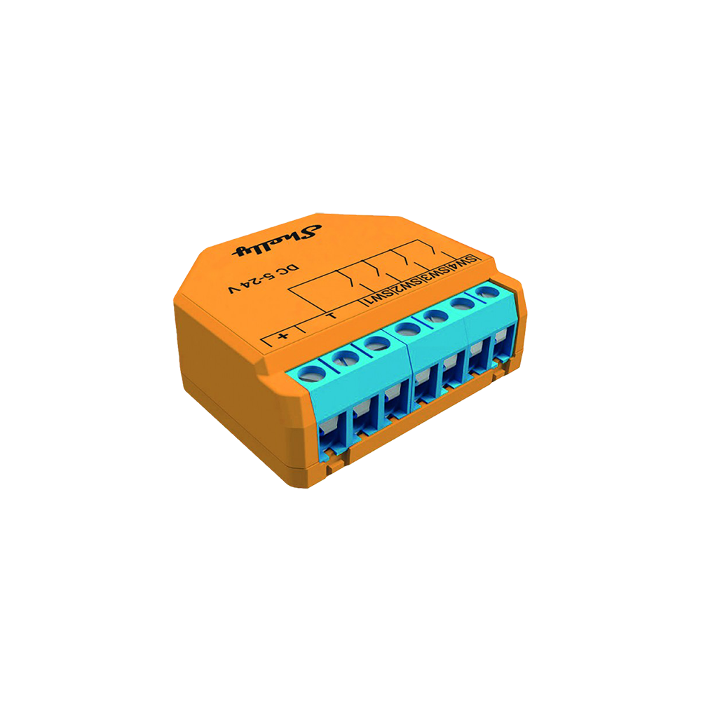 Shelly Plus I4 DC - Wi-Fi operated 4-digital inputs controller for enhanced actions control