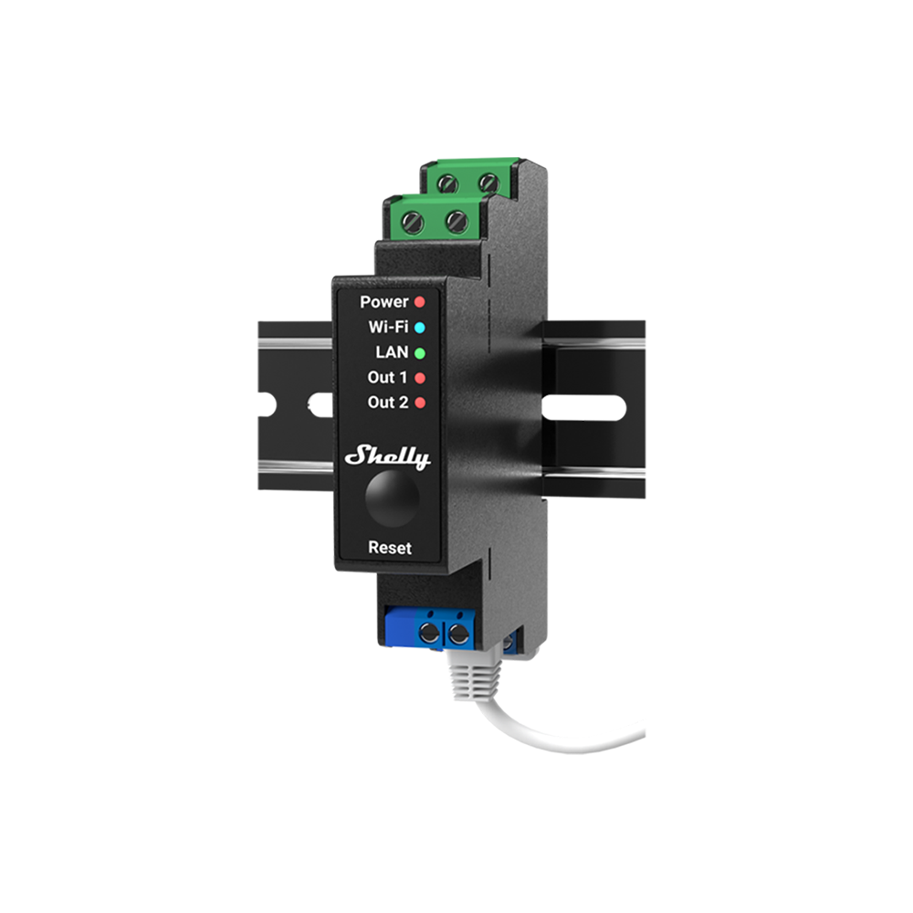 Official Shelly Pro 2PM product image