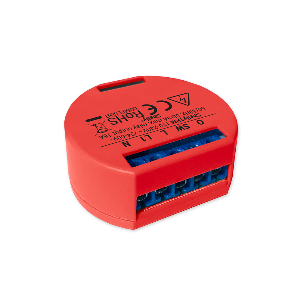 Shelly 1PM Wi-Fi Relay with Energy Monitoring